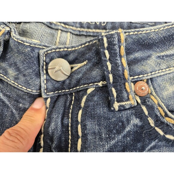 Miss Me Women's Irene Bootcut Embroidered Jeans Size 29 - Picture 6 of 12